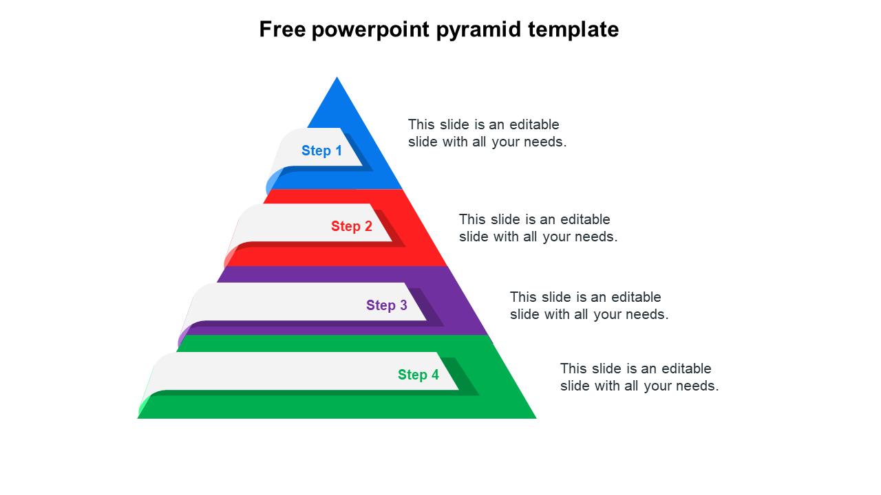Free - Use Free PowerPoint Pyramid Template Presentations